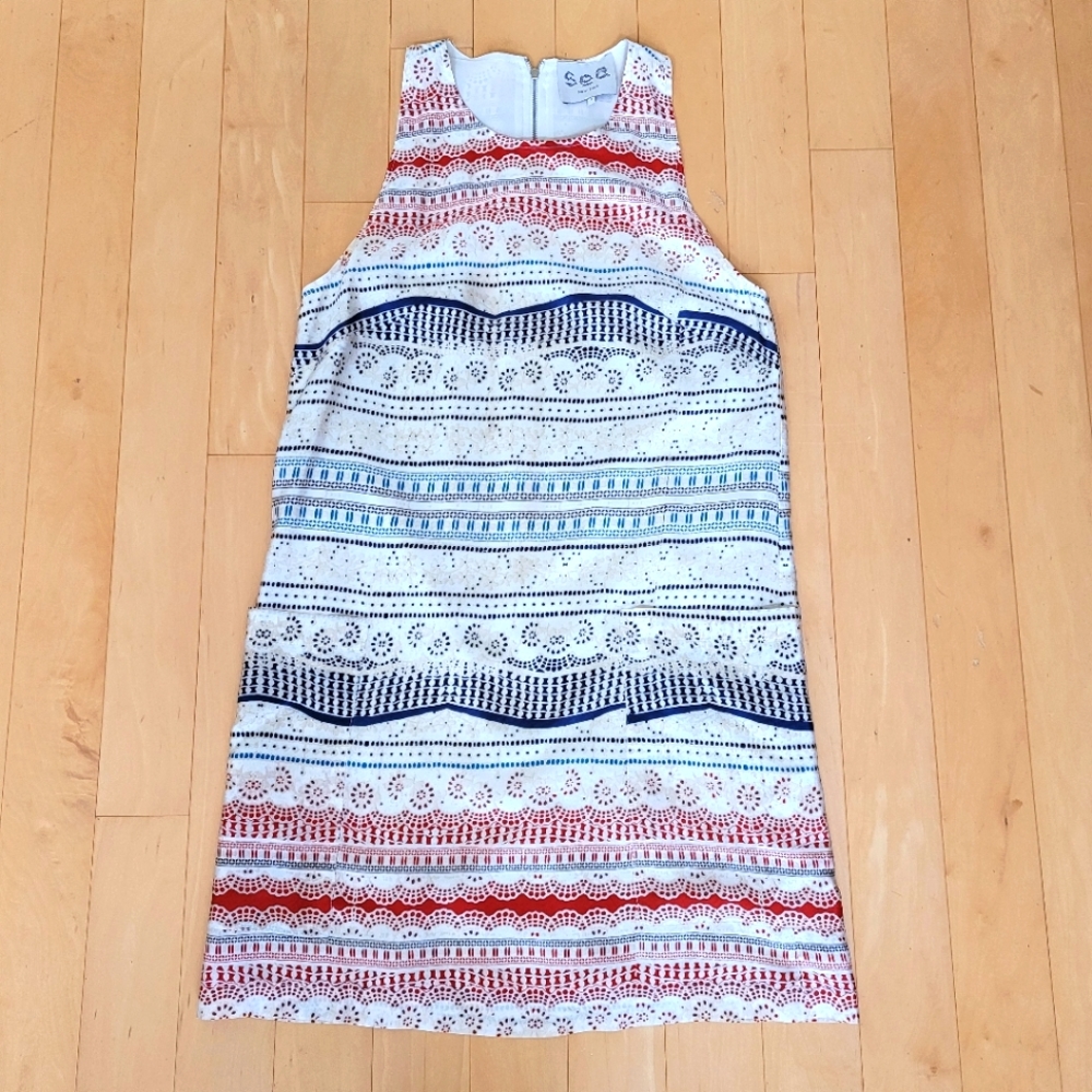 Sea New York Patterned Silk Dress